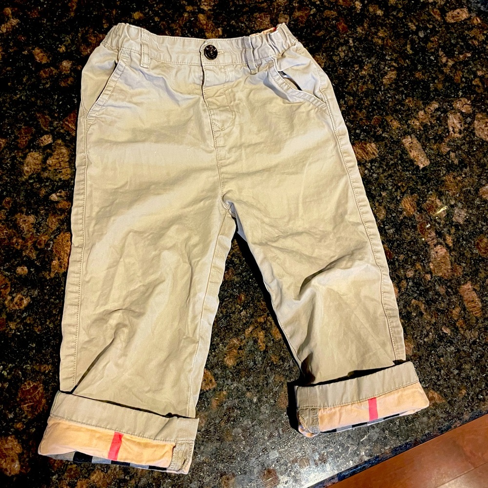 Burberry pants 2y, boys